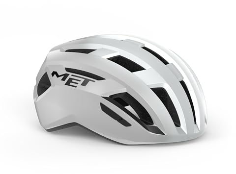 MET Unisex-Adult Vinci MIPS Helmet, White Silver, M / 56-58cm