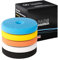 DETAILINGPADS 5er Polierpads Set 125mm Propeller Polierschwamm Set | Polierpad Hervorragende Wärmeableitung | Polierset Klett Polieraufsatz Akkuschrauber | Polier Pads (Schneiden Set 150/125mm)