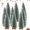 Weihnachtsbaum, 9Stück Mini Weihnachts Baum,Christmasbaum Mini Grün,Weihnachtsbaum Miniatur,Mini Künstlicher Weihnachtsbaum,Weihnachts Baum Klein,Künstlich Klein Weihnachtsdeko,Bäumchen Weihnachten