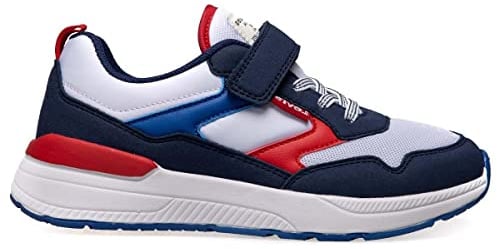 Levi's Oats Refresh Jr Gymnastikschuh, White Navy, 37 EU