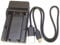 New ENEL1 USB Camera Battery Charger Small EN-EL1 For Nikon CoolPix 5000 5400 5700 4300 4500 4800 E880 775 8700 880 885 995 For Konica Minolta Dimage A Series A200 DG-5W Accessories