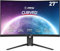MSI G272CQP Monitor Gaming curvo 27 WQHD (2560x1440), 170Hz, 1ms, FreeSync Premium, HDR Ready, Stand regolabile - DP 1.2a, HDMI 2.0b CEC, VESA