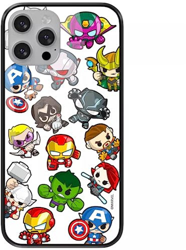 ERT GROUP mobile phone case for Apple Iphone 13 MINI original and officially Licensed Marvel pattern Avengers 024 made of hardened glass, optimally adapted to the mobile phone, protective cover