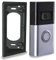 GESTECH Fixed 25/45 Degree Doorbell Angle Mount Corner Brackets Compatible for 1st, 2nd Generation, Doorbell 2, 3, 3+, 4, Doorbell Plus (1st/2nd Gen, 2, 3, 4, Plus, 45° Corner Mount)