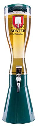 Torre de bebidas, máquina de cerveza, dispensador de cerveza, dispensador de bebidas (resistente a altas temperaturas), barril de cañón de cerveza de 3 litros, dispensador de cerveza para bar,