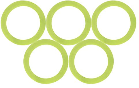 5 Stück Abzeichen-Maschinen-Dichtung, Abzeichen-Maschinen-Stanze, passendes Ersatz-Abstandshalter-Hilfswerkzeug, Kreisschneider, Button-Maker-Maschinenzubehör (37MM)