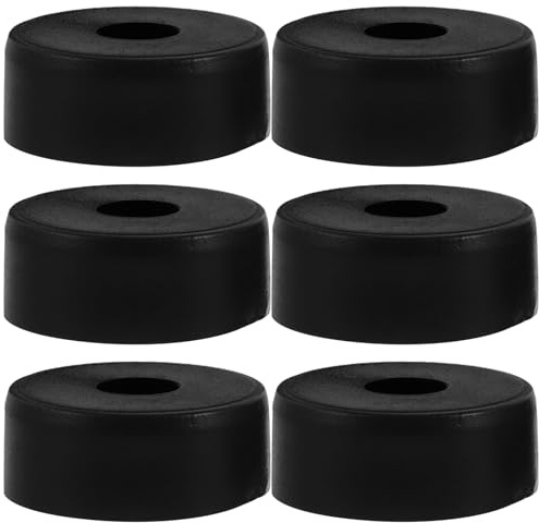 BESPORTBLE 6PCS Rubber Feet for Speaker Cabinets Subwoofer Insulation Feet Anti-vibration Isolation Pads for Amplifiers Audio Equipment Secure Stable Placement