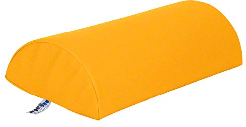 Sport-Tec Halbrolle Lagerungsrolle Lagerungskissen mit Kunstlederbezug 50x25x12,5 cm