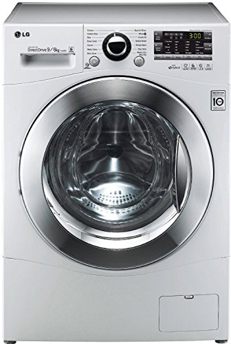 LG F14A8RD lavasciuga/AA/lavaggio: 9 kg/asciugatura: 6 kg/preselezione orario di avvio/rilevamento del carico/diagnostica intelligente/sistema di protezione dell'acqua Aqua Lock