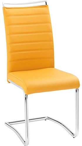VITO Schwingstuhl, Gelb, 42x100x52 cm, Metall