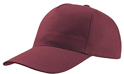Atlantis Start Five Cap, One Size, Burgundy