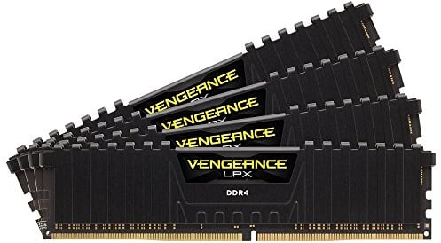 Corsair Vengeance LPX 32Go (4x8Go) DDR4 3200MHz C16 XMP 2.0 Kit de Mémoire Haute Performance - Noir