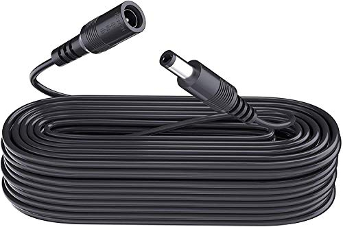 ANLINK Cavo prolunga di alimentazione CC da 10 m, adattatore di alimentazione CC 12 V, cavo di prolunga da 5,5 mm x 2,1 mm, per telecamera di sicurezza CCTV, router, striscia luminosa a LED, stampante