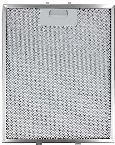 Fettfilter Metallfilter Filter eckig Metall 320x258 Bauknecht Whirlpool 480122102169 Indesit C00321463 Dunstabzugshaube passend auch Ignis Elica