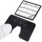 Yueyinpu Wireless Foot Pedal Double Switch Music Page Turner for Tablets Smartphones Rechargeable Anti-Skid Pad