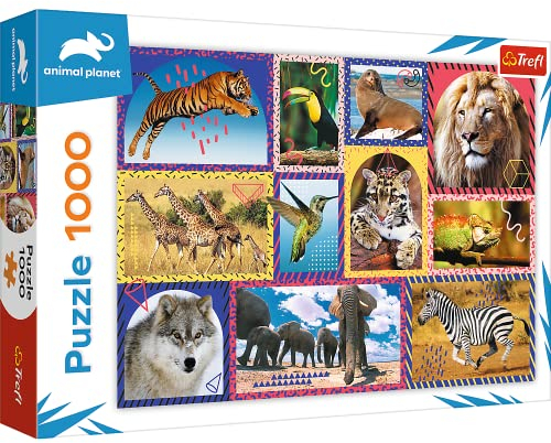Trefl, Puzzle, Wilde Natur, 1000 Teile, Premium Quality, für Erwachsene und Kinder ab 12 Jahren