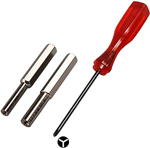 TOPALLI - Tri-Wing & Cross Reparatur-Schraubendreher und 3,8 mm und 4,5 mm Sicherheits-Schraubendreher, Ersatzteile, kompatibel mit Gameboy und Plus. (1 Pack)