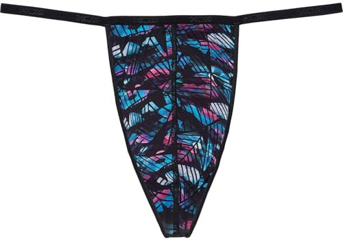 HOM Homme String Blackrock Thong Panties, Noir, M EU