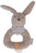 Sterntaler Baby Unisex Greifling Baby Greifling Hase Happy - Baby Greifling, Greiflinge für Babys, Baby Spielzeug - braun
