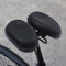 Nasenloser Fahrradsattel, Einstellbare Breite Stoßdämpfung Sitzpolster Ergonomisches, extra breites, großes Dekompressionskissen für Berge