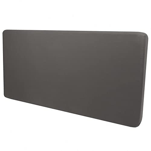 NIBESSER Sofa Sitzkissenbezug Stretch Sofakissen Sitzkissenschutz Husse Überzug wasserdicht rutschfest Stoff Husse Überzug Bezug Für Sofa Sitzkissen(grau, 2-Sitzer)