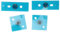 Laptop Bottom Case Rubber Feet Non Slip Round Dot Laptop Foot Pads Replacement for 3 4 5 (Silver)