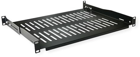 VALUE 19-Geräteträger, 485 x 350mm, max. 25kg, schwarz