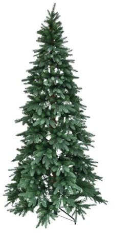 Mondo Viro Albero di Natale slim Deo 100% PE Effetto Real Touch di Altissima Qualità cm 240h