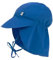 Lässig Unisex Baby Extra Langem Nackenschutz Sonnenhut, blau, 43-45