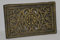 SEZAM Rejilla de Ventilación de Hierro Fundido 23 x 2,5 x 14,5 cm para Estufas de Azulejos, Leña y Chimeneas - Aire Caliente - OZ110 (Oro)
