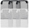 6 Stück Filter Media Bag,Aquarium Reinigung Netzbeutel 15x20cm Filterbeutel für Aquarien mit Reißverschluss Netz Filtersack mit Hohem Durchfluss Beutel für Aktivkohle, Keramikringe, Aquarienteich