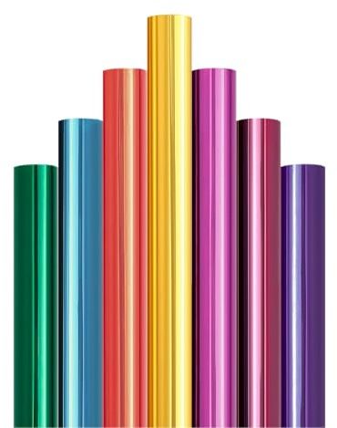 JISYIBOFF Window Film 11.8 x39in Self Adheisve Glass Decoration Film