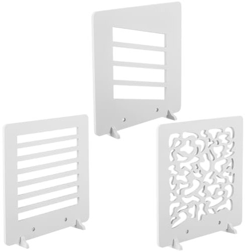 CREATCABIN 3 Stück 3 Stile Licht Schattentafeln Fotografie Hintergrund Schattentafeln Kleine Produktfotografie Hintergründe Foto Hintergrundtafeln Für Tisch Produktfotografie Lebensmittel 30x30cm