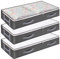 Lixiluxia 3 Piezas Cajas Almacenaje Ropa, Bolsas Almacenaje Ropa, Organizador Debajo de La Cama, Caja para Guardar Ropa, Caja de Almacenamiento Debajo de La Cama, Bolsa de Almacenaje Cama para Mantas