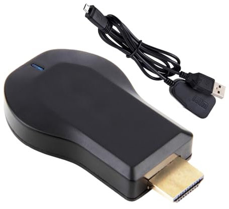 Wireless Screen Adapter - TV Display Connector, HD Streaming Transmitter | Digital Projection Receiver, Screen Sharing Module, Portable Video Interface for Smartphones Tablets