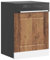 HOMTAKIE Panneau de Lave-Vaisselle Kalmar Vieux Bois 60x1,5x67 cm