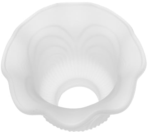 Veemoon Lampenschirm Aus Glas Hängelampenschirm Glaskugel Pendelleuchte Glas Hängelampenschirm Blütenblattlampe Hängelampe Blumenschirm Lampenschirm Ersatz