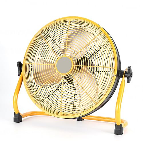 ZGHQHCDRH Ventilateur sur pied, Ventilateurs industriels en métal robuste à haute vitesse, ventilateurs de sol oscillants, commerciaux