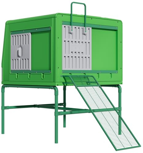 Agrarzone Mobiler Hühnerstall Kunststoff Egg LOFT Hühner Geflügel Stall