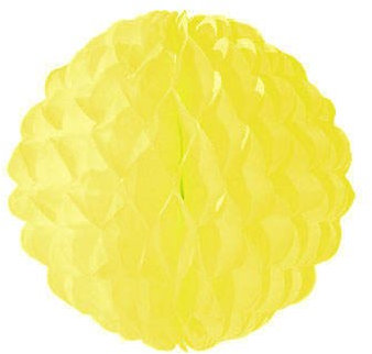 PARTY DISCOUNT Wabenball, ca. 30cm, gelb