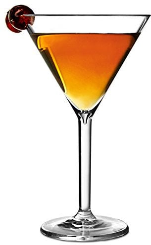 BB Plastics Martini Glasses, Polycarbonate Plastic 200ml, Clear