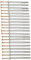 Bulk Hardware BH05917 Lot de 20 vis avec chevilles en nylon M6 70 mm, blanc, BH05917
