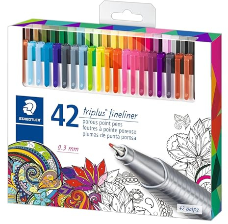 STAEDTLER Fineliner triplus 42pcs