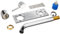 Rubinetteria Fantini 5002E813B Miscelatore Lavabo a Parete Nostromo Leadfree, Cromo