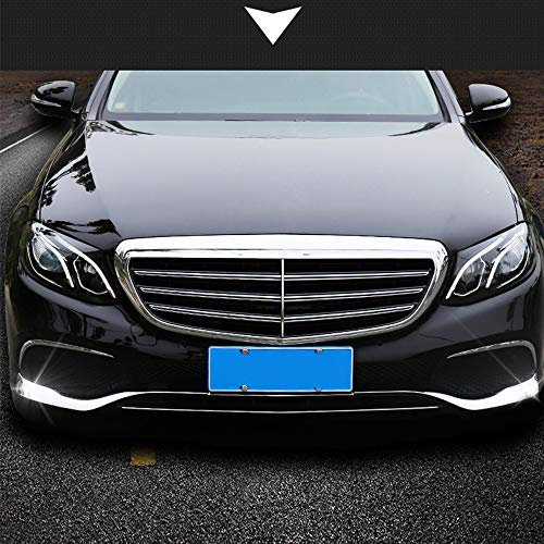 3PC/Set ABS Chrom Frontstoßstange Platte Frame Trim für E-Klasse W213 2016-2019