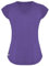 GO HEAVY Damen Fitness Funktions Sport T-Shirt Laufshirt Kurzarm Schnelltrocknend Yoga Sportoberteil | Mauve M