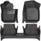 fussmattenprofi.com Auto Fussmatten Kompatibel mit VW Golf 5 Baujahr 2003-2008 I 100% Passgenau Geruchlos Allwetter Fussraumschale I 5D Premium TPE Fußmatten Set