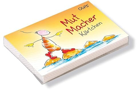 Oups Kärtchenbox: Mut Macher Kärtchen