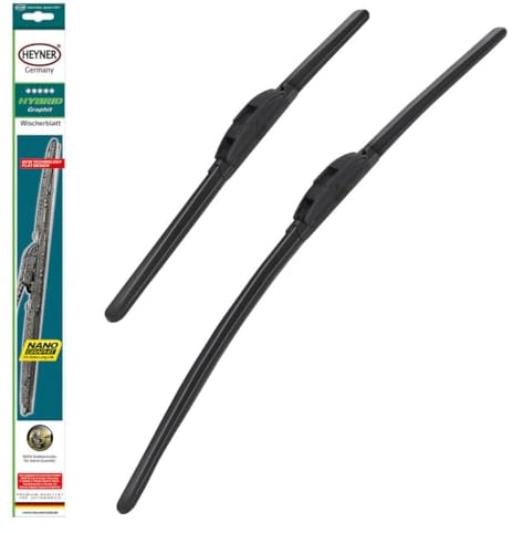 HEYNER® Scheibenwischer Set passend für TOYOTA AURIS (10.2012-12.2018) HYBRID Flachbalkenwischer Frontscheibenwischer