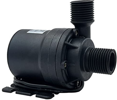 Iyalezirk 1000L/H 8M DC 12V Casa Portatile Motore Brushless Pompa Ad Acqua Sommergibile per di Raffreddamento Fontane Riscaldatore Mini